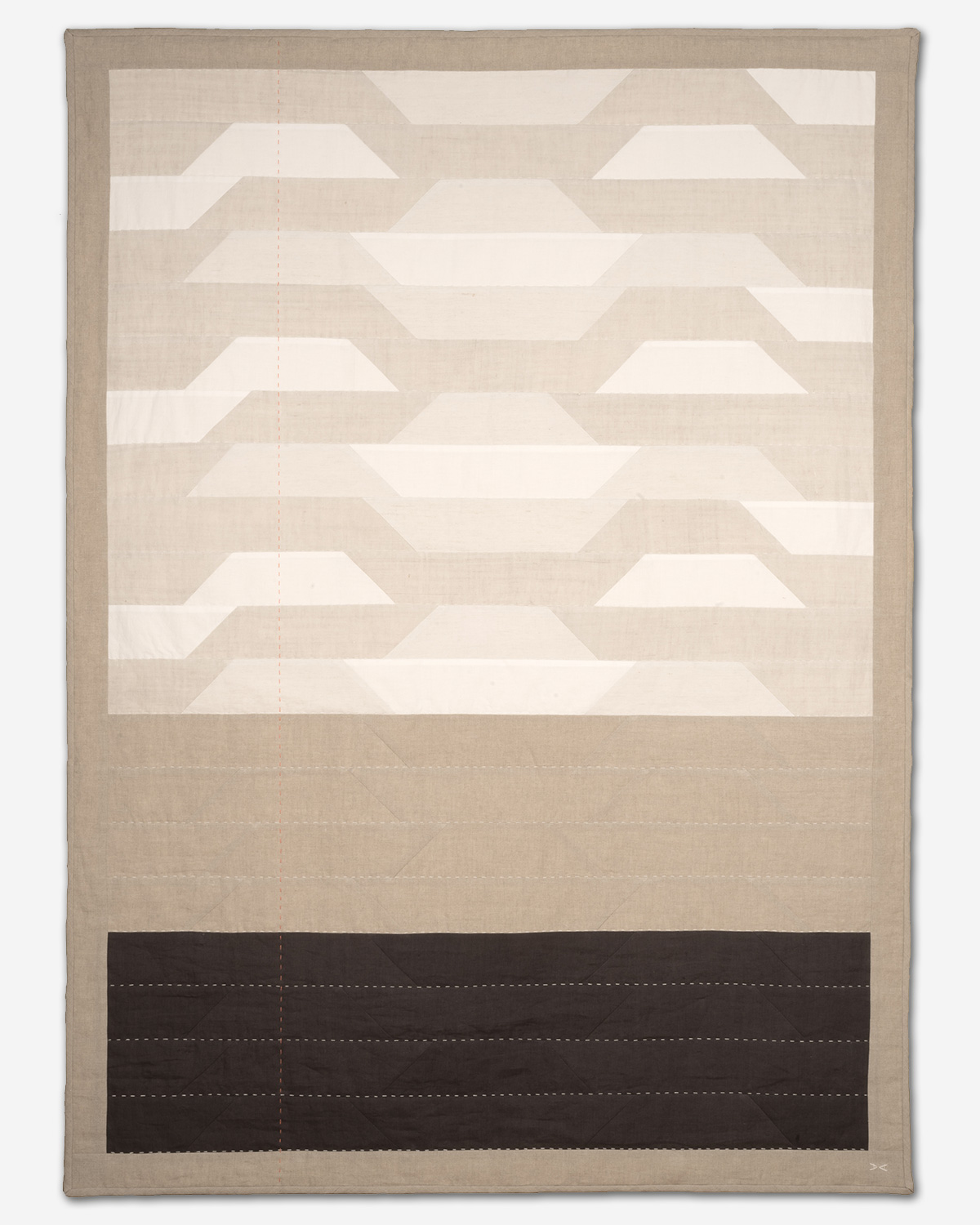 Quilt linen wallhanging